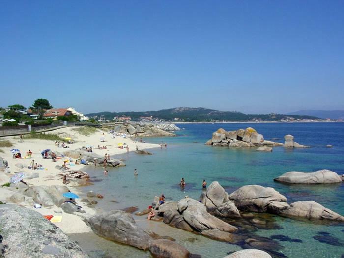 Apartamento A Canteira O Grove Bagian luar foto